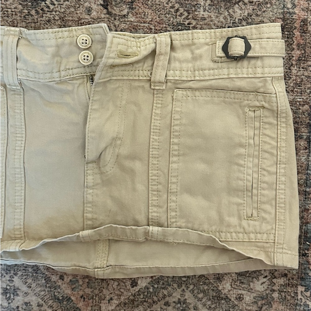 Brandy Melville mini cargo skirt